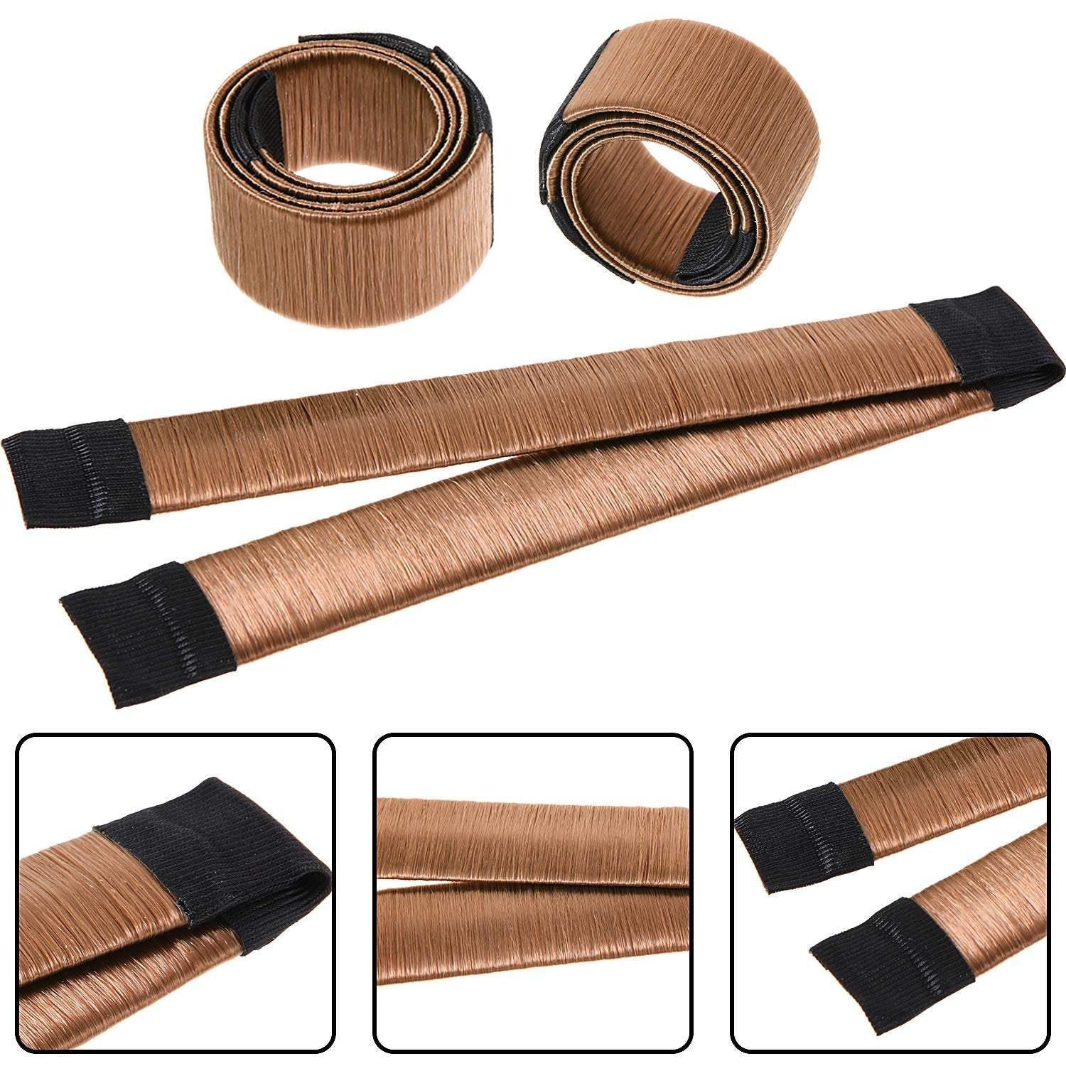 Complete hair bun shaper styling set | everything you need for making the trending cat ear buns | works with any hair type or length