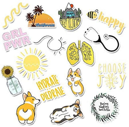 Vsco stickers multicolored set of 50