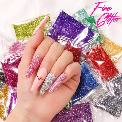 Nail Art Addict Kit | EVERYTHING You Need in A Nail Art Kit For Beginners | Rhinestones Pearls | Fruit Slices | Butterfly Nail Art Stickers