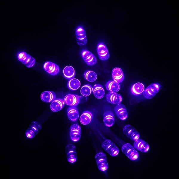 Purple 30 mini led battery operated fairy lights  | indoor/outdoor lighting | diy lighting