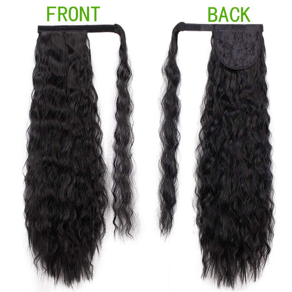 Wrap around ponytail extensions choose color to match your hair or create a new look while adding volume to your style 22" heat resistant