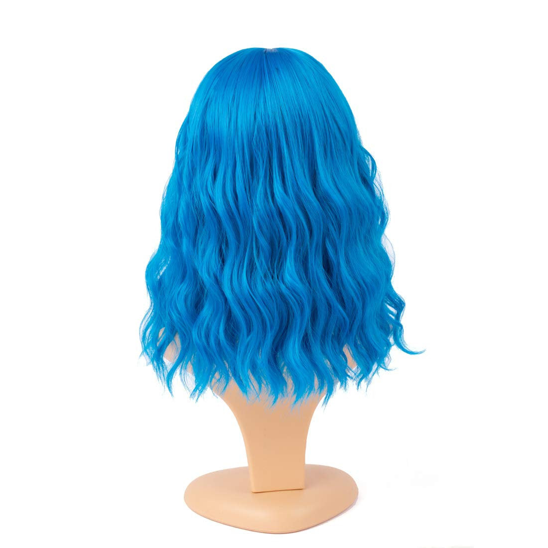 Ice River Blue Wavy | Trendy Wigs | Synthetic Top Quality Heat Resistant Fiber | Human Hair Feel |Perfect for Daily Wear and Cosplay Events