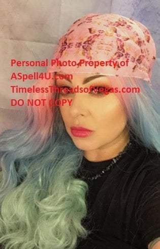 Trendy rainbow | unicorn | mermaid | big wave | 22" synthetic | human hair feel | drag queen | custom colored | stage performer | party wig