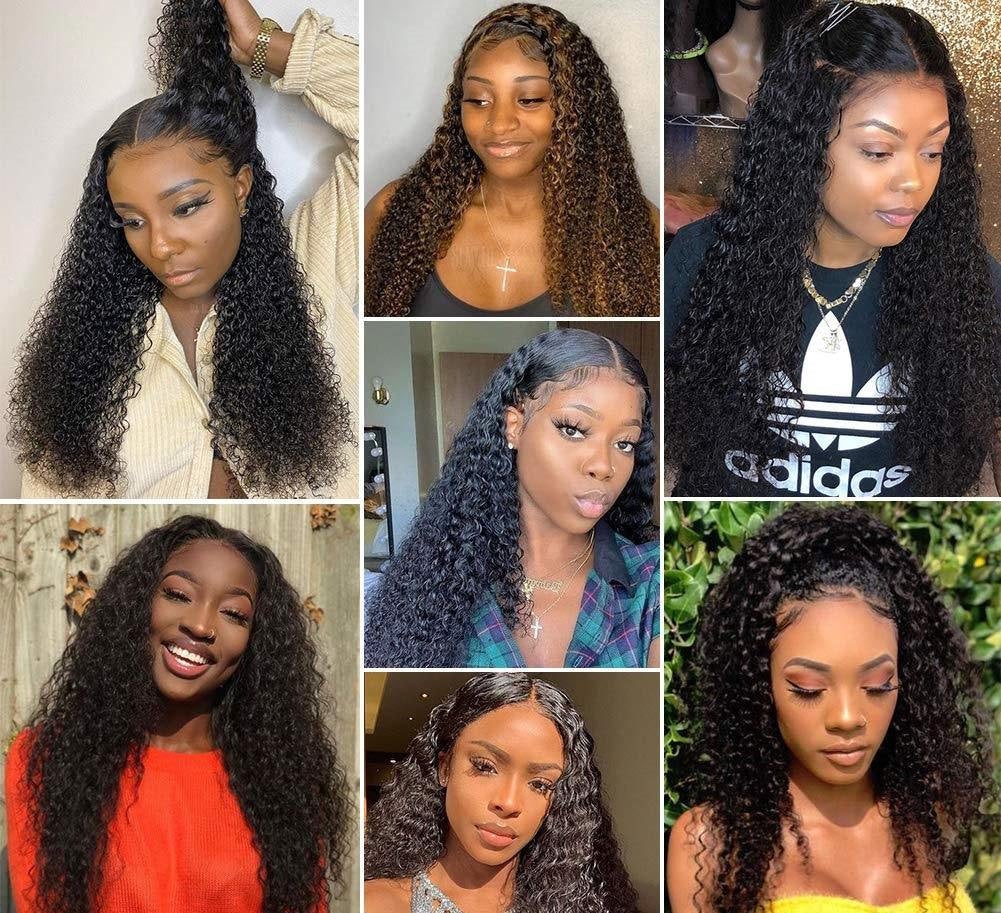 Remy 4x4 lace front brazilian human hair wig with baby hair