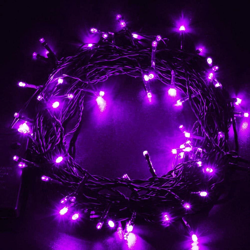 Purple 30 mini led battery operated fairy lights  | indoor/outdoor lighting | diy lighting