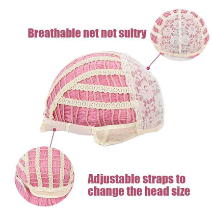 Trendy rainbow | unicorn | mermaid | big wave | 22" synthetic | human hair feel | drag queen | custom colored | stage performer | party wig