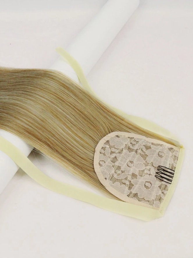 Natural Long Straight Synthetic Ponytail