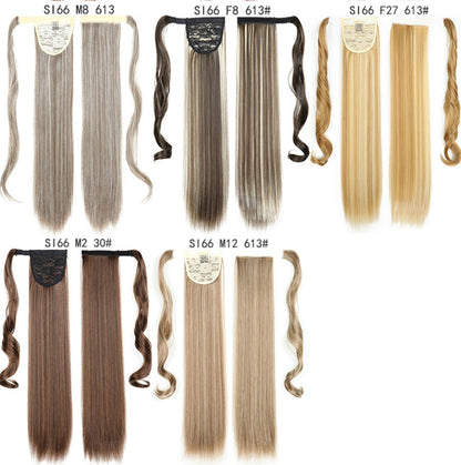 Long Straight Ponytail , Clip In Ponytail Hair Extension , Synthetic Fake Hair Best Seller
