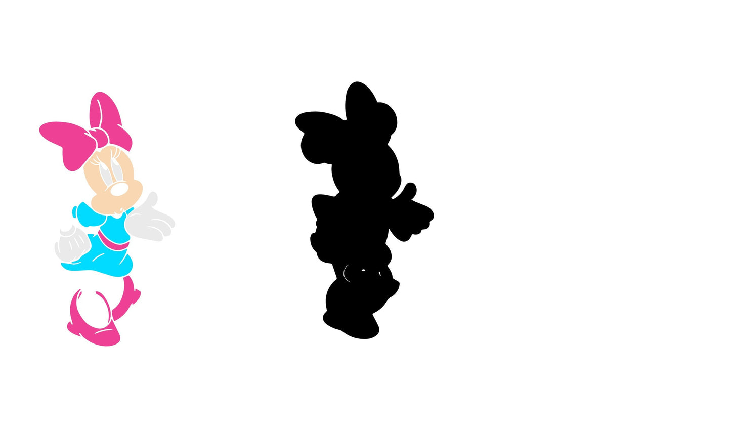 Minnie Bundle svg, Minnie Mouse Svg, Minnie Svg, Minnie svg layered, Minnie svg Files, Minnie Svg Pink, Minnie Mouse Svg For Cricut, Svg